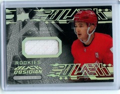 2019-20 UD Black Obsidian Rookie Jerseys #OJ-TH Taro Hirose Red Wings